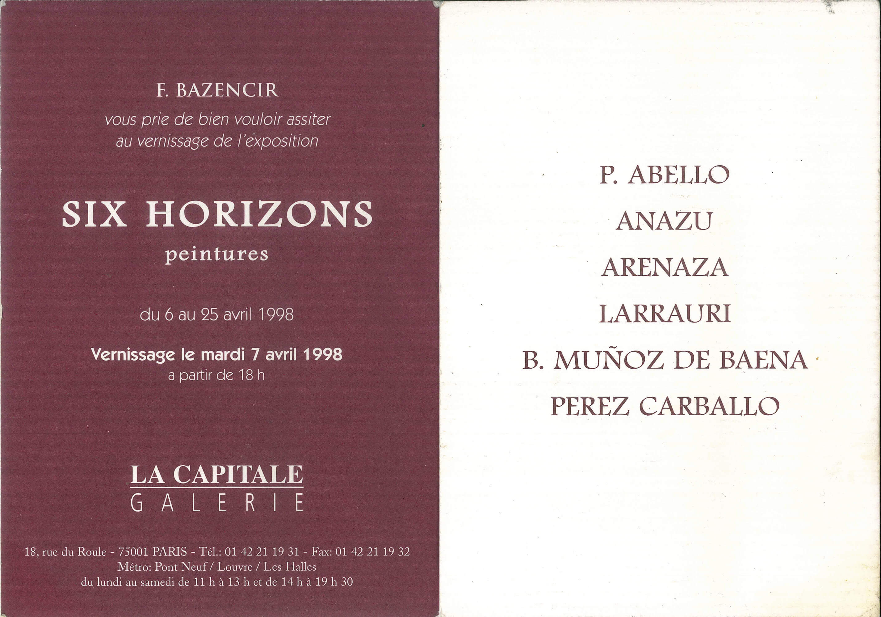 VISTA DEL CATALOGO